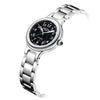 Rotary Elegance Black Mother of Pearl Dial Ladies Watch LB05135/38 | H&H