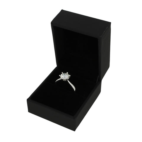 Platinum 1.47cts Lab Grown Diamond Solitaire Ring | H&H