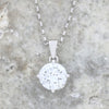 9ct White Gold 1.00cts Lab Grown Diamond Pendant and Chain
