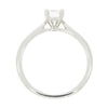 Platinum 0.63ct Brilliant Cut Lab Grown Diamond Solitaire Ring D VS2 | H&H