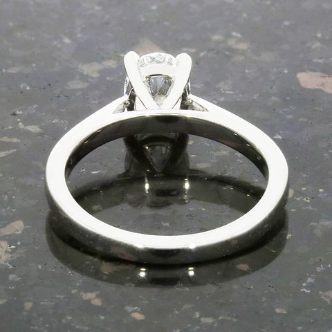 Platinum 1.02cts Lab Grown Diamond Solitaire Ring