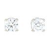 9ct White Gold 1.50cts Lab Grown Diamonds Solitaire Stud Earrings | H&H