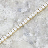 9ct Gold 3.01cts Lab Grown Diamond Tennis Bracelet