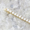 9ct Gold 3.01cts Lab Grown Diamond Tennis Bracelet