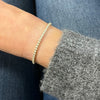 9ct Gold 3.01cts Lab Grown Diamond Tennis Bracelet