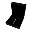 18ct Yellow GoldLab Grown Pear Shape Vivid Yellow Diamond Pendant With Chain
