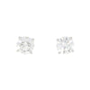 9ct White Gold 0.82cts Lab Created Brilliant Cut Diamond Earrings | H&H