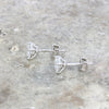 9ct White Gold 1.21cts Lab Created Brilliant Cut Diamond Stud Earrings | H&H