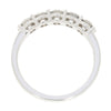 Platinum 1.00cts Lab Grown Diamond Brilliant Cut Half Eternity Ring | H&H