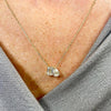 14ct Gold Toi Et Moi 1.70cts Lab Grown Diamond Pendant and Chain