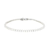 9ct White Gold 4.00cts Lab Grown Diamond Tennis Bracelet LGD031 | H&H