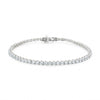 9ct White Gold 4.00cts Lab Grown Diamond Tennis Bracelet