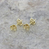 9ct Gold 1.05cts Lab Created Brilliant Cut Diamond Solitaire Earrings | H&H
