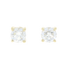 9ct Gold 1.05cts Lab Created Brilliant Cut Diamond Solitaire Earrings | H&H