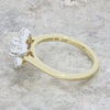 9ct Gold 1.03ct Lab Grown Diamond Daisy Cluster Ring F VS