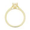9ct Gold 1.00ct Oval Brilliant Cut Lab Grown Diamond Solitaire Ring | H&H