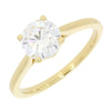 18ct Gold 1.22ct Brilliant Cut Lab Grown Diamond Solitaire Ring D VS1 | H&H