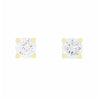 9ct Yellow Gold 0.76cts Lab Grown Brilliant Cut Diamond Stud Earrings