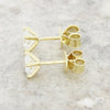 9ct Yellow Gold 1.00cts Lab Grown Brilliant Cut Diamond Stud Earrings