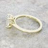 9ct Gold 1.40ct Oval Brilliant Cut Lab Grown Diamond Solitaire Ring G VS2