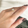 18ct Gold 1.34cts Lab Grown Diamond Pre Owned Oval Cut Solitaire Ring | H&H