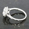 Platinum 2.20cts Lab Grown Diamond Halo Ring