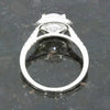 Platinum 2.20cts Lab Grown Diamond Halo Ring
