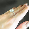 Platinum 2.20cts Lab Grown Diamond Halo Ring