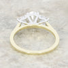 9ct Gold 2.07ct Lab Grown Diamond Three Stone Ring D VS 2