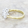 9ct Gold 2.73ct Lab Grown Diamond Three Stone Ring F VS