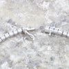 Platinum 3.50cts Lab Grown Diamond Tennis Line Bracelet | H&H