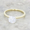 9ct Gold 1.01ct Brilliant Cut Lab Grown Diamond Solitaire Ring F VS