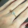 9ct Gold 1.01ct Brilliant Cut Lab Grown Diamond Solitaire Ring F VS