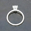 Platinum 1.01ct Brilliant Cut Lab Grown Diamond Solitaire Ring F VS