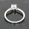 Platinum 0.71ct Brilliant Cut Lab Grown Diamond Solitaire Ring F VS