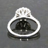 Platinum 1.73cts Lab Grown Diamond Halo Ring