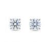9ct White Gold 0.76cts Lab Grown Brilliant Cut Diamond Stud Earrings LGD143