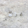 9ct White Gold 1.05cts Lab Grown Brilliant Cut Diamond Stud Earrings | H&H