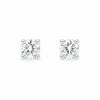 9ct White Gold 0.30cts Lab Grown Brilliant Cut Diamond Stud Earrings