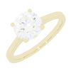 9ct Yellow Gold 1.91ct Brilliant Cut Lab Grown Diamond Solitaire Ring E VS1