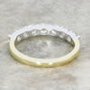 9ct Gold 1.03cts Lab Grown Diamond Brilliant Cut Half Eternity Ring