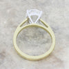 9ct Gold 3.00ct Oval Cut Lab Grown Diamond Solitaire Ring Certificated F VS2 LGD180