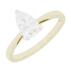 9ct Gold 1.03ct Pear Cut Lab Grown Diamond Solitaire Ring Certificated D VS2 LGD181