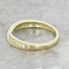 9ct Gold 0.12ct Lab Grown Diamond Ribbon Twist Half Eternity Ring LGD182