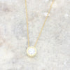 9ct Yellow Gold 0.47cts Brilliant Cut Lab Grown Diamond Pendant and Chain LGD183