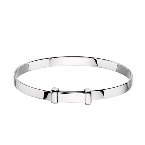 Little Star Cote Sterling Silver Baby Bangle LSB0001