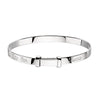 Little Star Twinkle Diamond Sterling Silver Baby Bangle LSB0024