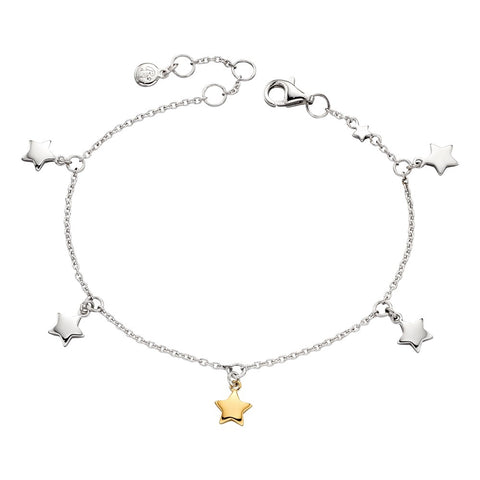 Little Star Ivy Sterling Silver Stars Bracelet LSB0174