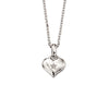 Little Star Bella Sterling Silver Diamond Heart Necklace LSN0010