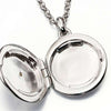 Little Star Adriana Sterling Silver Diamond Set Locket and Chain LSN0014